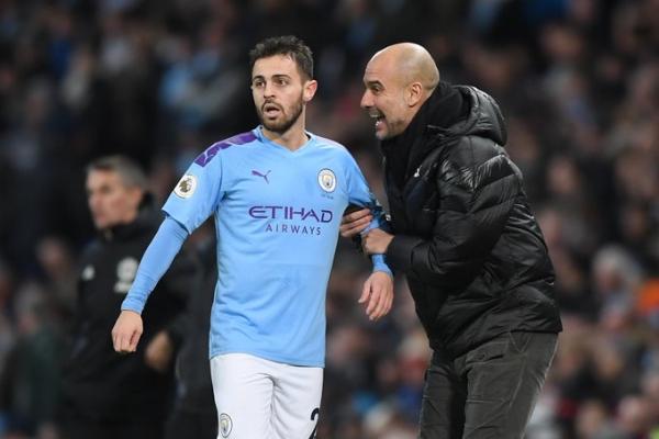 Image Pep Guardiola ยอมรับความไม่แน่นอนอนาคตของ Bernardo Silva